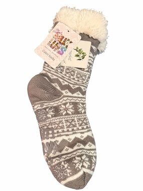 Muklucks Cabin Socks Size S/M (6-8) Treated with Jojoba Oil